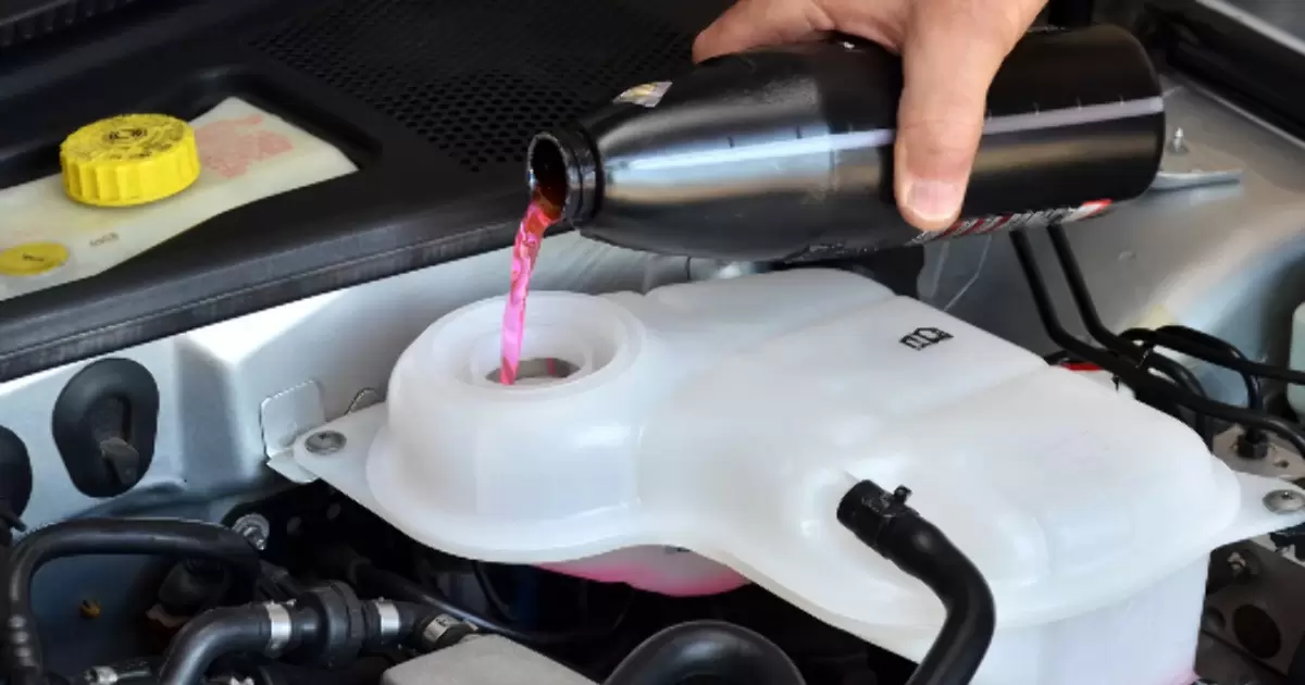 Can You Put Water In Coolant Tank?