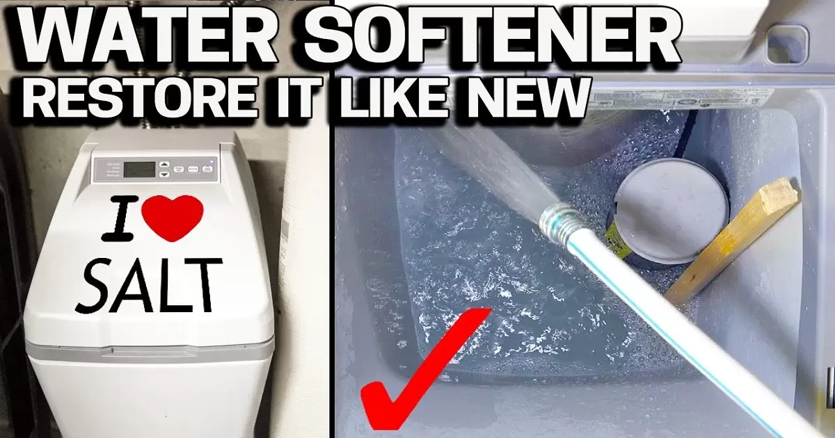 How To Clean Water Softener Tank?