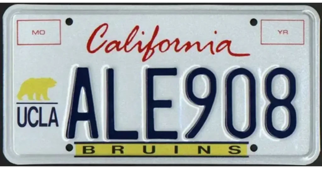 The 4pf License Plate is a Symbol of Identity.